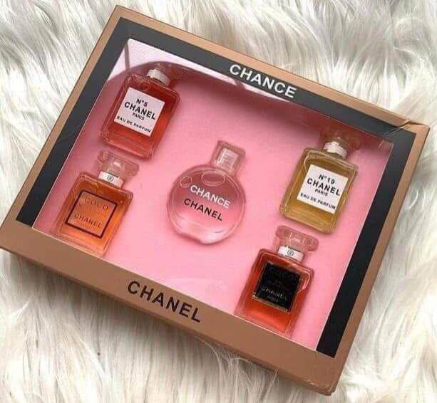 Chanel 5 mini perfume set