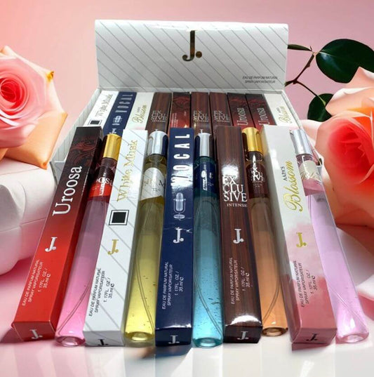 J. pen perfume set of 5