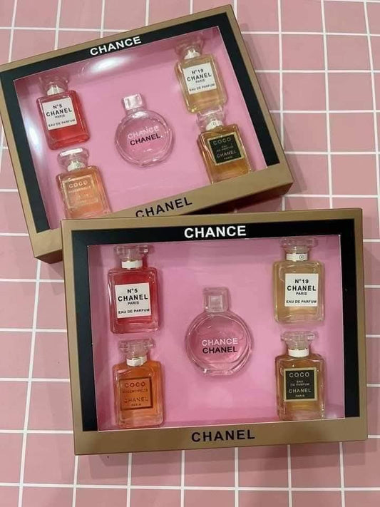 Chanel 5 mini perfume set